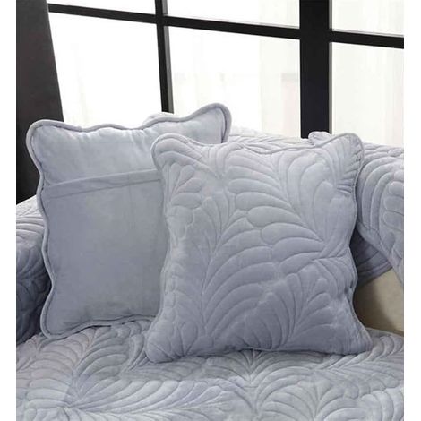 MTHGH Federa per Cuscino Grigia 45x45 cm Impermeabile (1/4)