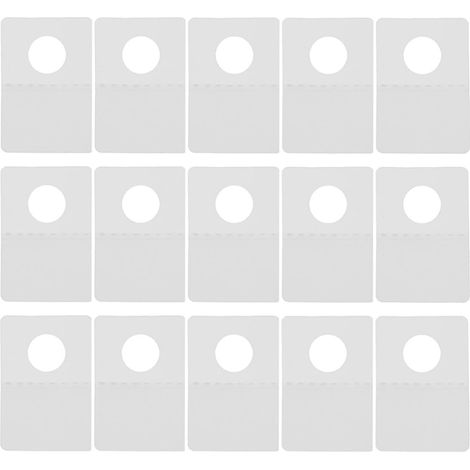 de suspension à trou rond 600 pièces plastique autocollant (1/5)