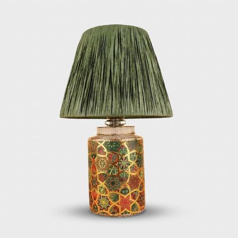 Lampada da tavolo, lampada da comodino, luce da soggiorno Lamp Verde IP20