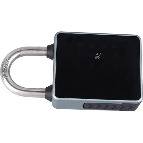 Cadenas intelligent sans clé Bluetooth avec mot de passe virtuel pour application TUYA : déverrouillage pour portail de maison, salle de sport, extérieur, école, casier.