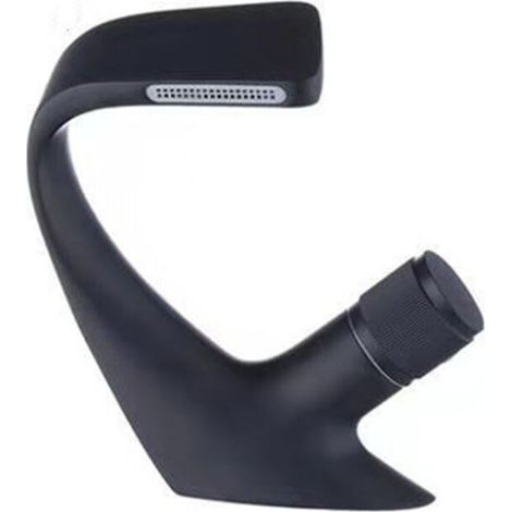 Robinet lavabo noir – Mitigeur salle de bain – Cascade pour vasque solide – Super qualité noir – Design moderne