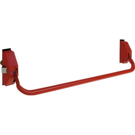 Cerradura antipanico Ecobar 900n sobre placa reversible