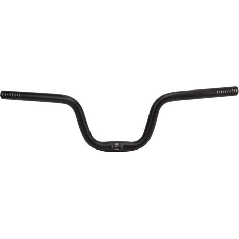 Guidon VTT 25,4mm 580mm Extra Long Aluminium Alliage Barre Relevée VTT Pliant Route 120mm Hauteur (1/5)