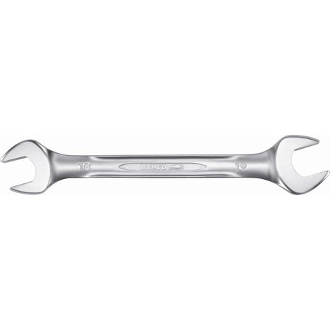 Llave fija plana 16-17mm largo 201mm 2 bocas bahco (1/5)