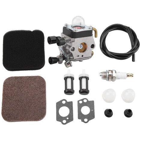 SJLERST Vergaser und Luftfilter für Stihl FS80R FS85R KM85 HS75 FS74 FS76 HT75 C1Q S157