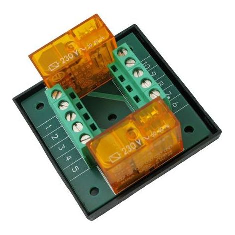 Modulo Di Comando Per 2 Motori Per Tapparella Tenda Sole ALMOT 840 08880840