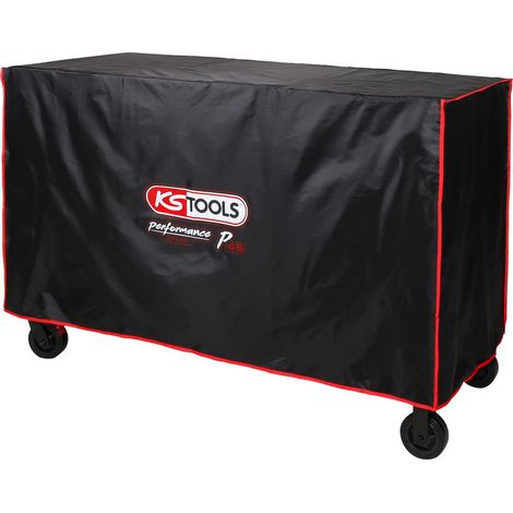 Capot de protection pour servante d’atelier P45, 1740x750x955 mm