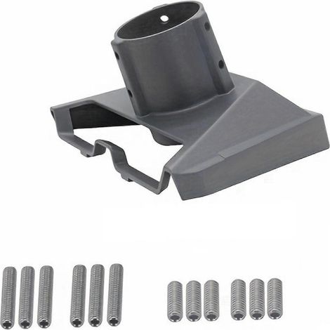 Adaptateur de tube satellite, support de signal en alliage d'aluminium, installation facile et fiable (1/5)