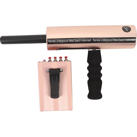 Metal Detector 14m Inspection Depth 800m Search Area Aluminum High Sensitivity Portable Metal Locator Treasure Finder Rose Gold (1/5)