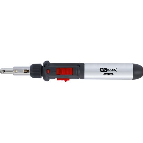KS Tools - Fer à souder avec allumage piezo-électrique intégré du coffret 960.1160 - 960.1161 (1/2)