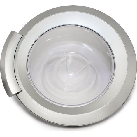 00704287 OBLO PORTA COMPLETO LAVATRICE BOSCH SIEMENS SILVER