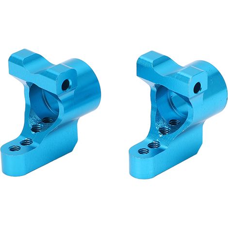 2Pcs Support d'essieu arrière en alliage d'aluminium pour moyeu arrière Tamiya 1/10 XV01 RC Pièces de mise à niveau (1/5)