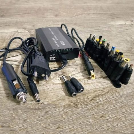 GOBRO 120W Universal-Laptop-Netzteil mit 12V- bis 24V-Anschlüssen (1/3)