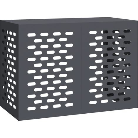Funda para Aire Acondicionado Gris antracita 100 x 50 x 70 cm vidaXL