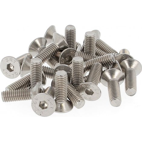 Sachet de 25 TFHC M5X25 Inox A2 EF DIN 7991
