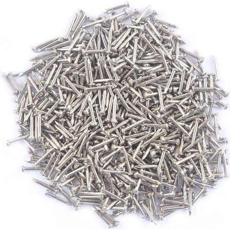 1.5X20mm Petits Clous,500pcs Petits Clous Bois en Fer pour Photo Clous pour Photo Suspendus Meubles de Travail du Bois DIY Clous Bricolage Images Décoratifs Clous Argent (1/5)
