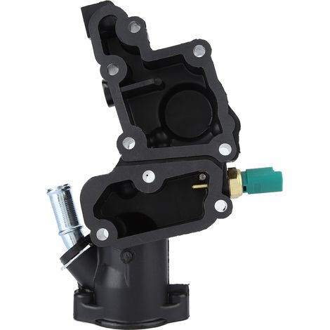 Carter thermostat avec sonde eau de refroidissement OE 9654775080 pour CITROEN BERLINGO C2 C3 (1/5)