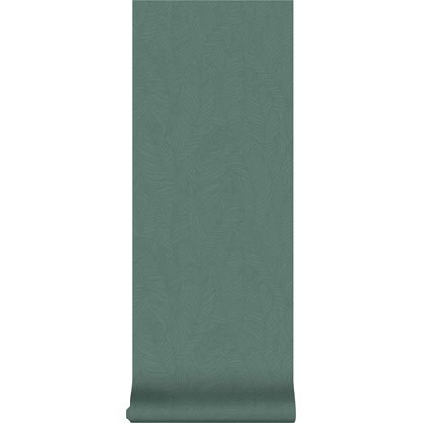 Superfresco Easy - Blad all over Grun - Vliestapete - 10m x 52cm