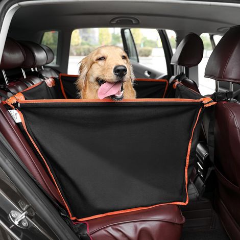 Siege Auto pour Chien(70X50x55cm),Panier Voiture Chien avec Fenêtre de Visualisation, Protection Voiture pour Chien de Petite et Moyenne Taille,avec 4 Bandes de Fermeture (1/5)