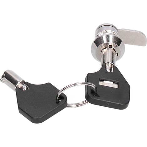Serrures à came pour classeurs, meubles, distributeurs automatiques, ordinateurs, portes de placards : serrures de sécurité avec clés (1/5)