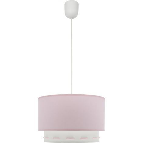 Colgante Trazos rosa bebé regulable D30 (1/4)