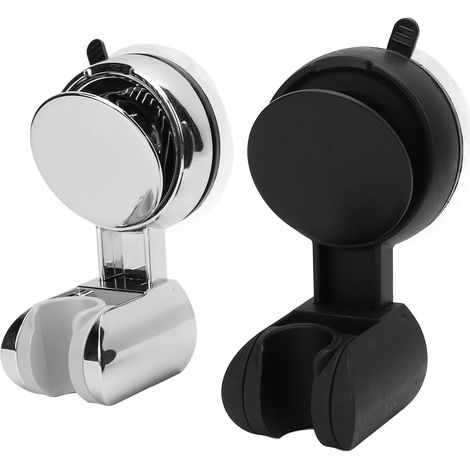 Support de douche à ventouses BTSEURY (lot de 2), support mural double ventouse pour douchette de salle de bain (1/5)