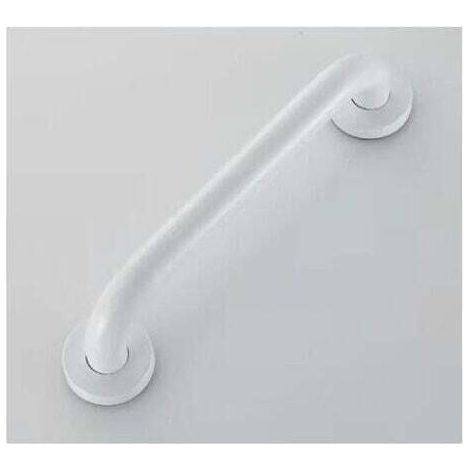 Blanc 400mmBarre d'Appui Douche , Poignée de Douche de Sécurité, Barre d'Appui WC Handicapé, Barre de Soutien pour Toilette, Barre de Maintien Douche et WC INHHUB