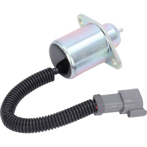 Électrovanne d'arrêt de carburant 2848A278 de remplacement pour chargeuse sur pneus Perkins CAT 216 226 236 246 UB704 (1/5)