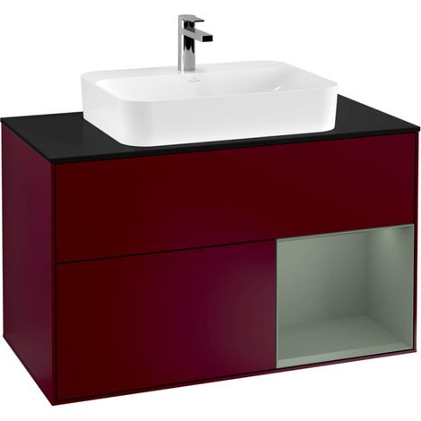 Meuble sous-lavabo Villeroy & Boch F372GMHB Finion F37