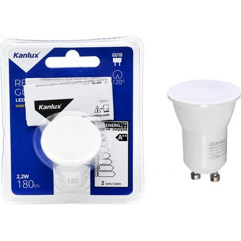 LAMPADINA LED REMI LED GU10-WW - KANLUX - Luce CALDA (1/4)