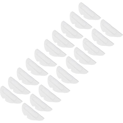 Lot de 20 lingettes jetables pour Xiaomi Roborock S7/S7+/T7S/T7 SPlus, chiffons de rechange pour robot aspirateur et laveur, 20 pièces. (1/5)