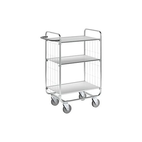 Kongamek Carrello a ripiani zincato a fuoco 3 ripiani lungh (1/3)