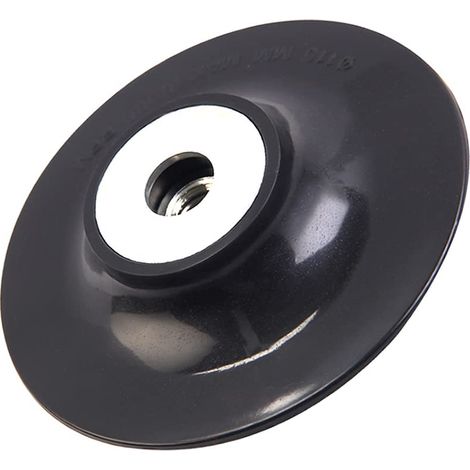 Support en caoutchouc de 100 mm pour meuleuse d'angle avec filetage M10, accessoires pour meuleuse d'angle (1/5)