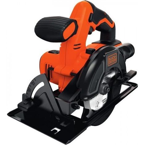 Scie Circulaire sans-fil BLACK+DECKER BDCCS18N-XJ - 18V, 140mm, Semelle métal, Revetement grip (1/4)