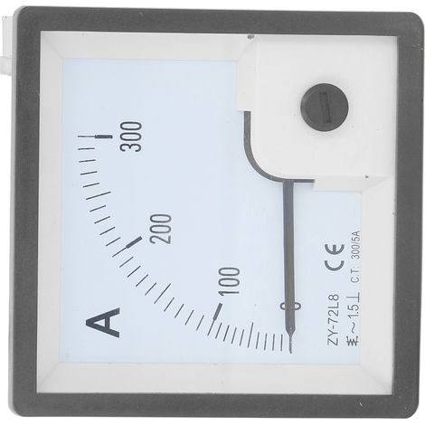 Compteur Ampèremètre à Cadran pour Moteur, Panneau Monté, Aiguille Précise, Mesure 0-300A (1/5)