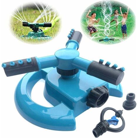 Arroseur rotatif automatique pour enfants – Jeux de piscine extérieur – Installation facile sur tuyau d'arrosage – Matériau ABS durable (1/5)