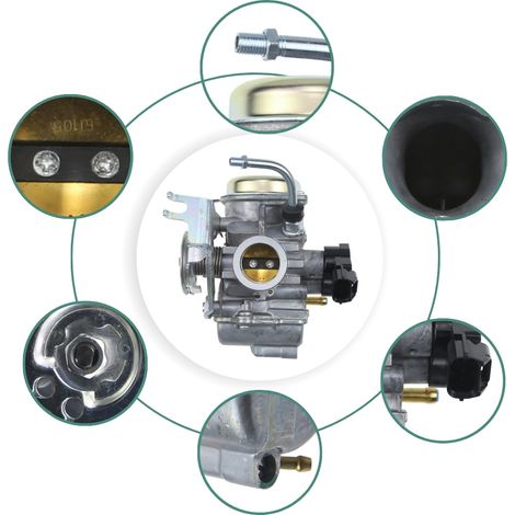 The XA125 is compatible with Yamaha Cygnus Alpha Fascino Ray (z 113) XC115B carburetors.--DTEKGAZ