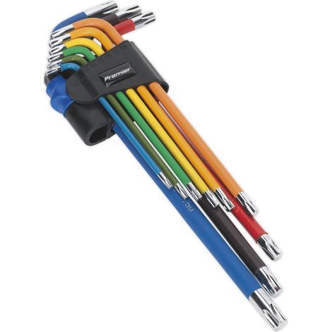 Sealey AK7194 Premier Extra-Long TRX-Star Key Set 9pc (1/4)