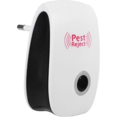 Répulsif Ultrason Insectes Rats et Souris Anti-Nuisibles à Ultrasons Electronique pour Anti Rongeur,Moustiques,Cafards&fourmis (1/4)