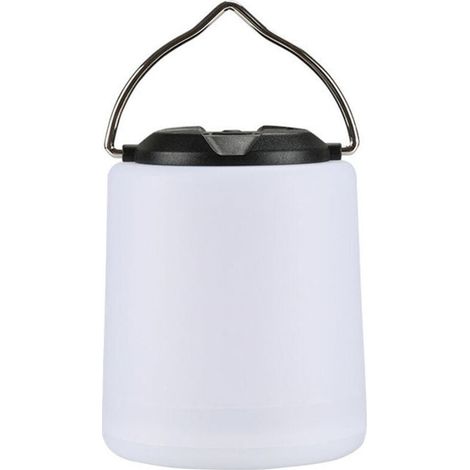 Lanterne de camping LED 2600 mAh, 3 modes, étanche, portable, lampe d'urgence pour tente, en cas de panne de courant, randonnée, ouragan, terrasse, jardin, gazebo, abri de jardin, grange, porche, gar (1/4)