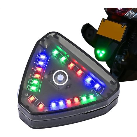 Feux d'avertissement de moto, feu position LED étanche pour lampe (1/5)