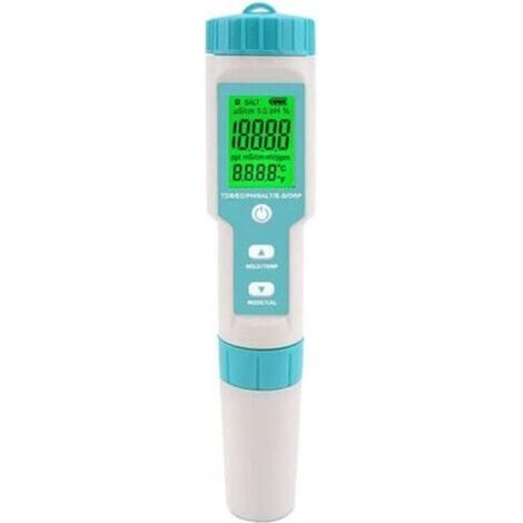7-in-1 Digitaler pH- und Salzgehaltsmesser für Pools (1/4)