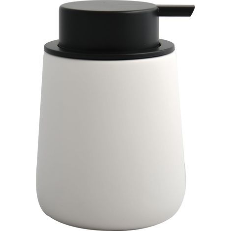 Distributeur de savon en céramique, blanc mat (1/2)