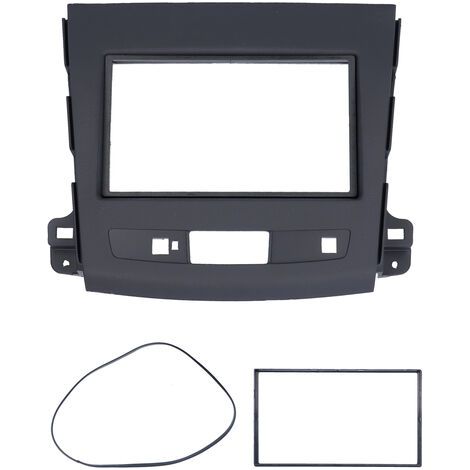 Panel frontal de audio, DVD y navegación 2DIN con radio estéreo, compatible con Mitsubishi Outlander 2008-2012. (1/5)