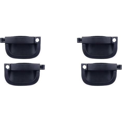 4 manijas exteriores delanteras para puertas de automóvil, compatibles con Kia Bongo K2700 K2900 82650-4E000 82660-4E000 (1/5)