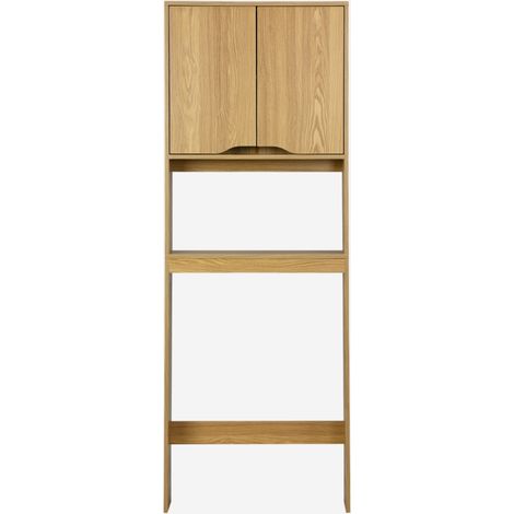 Scaffale / mobile WC vintage decorazione legno