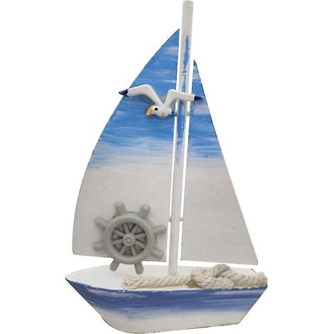 Neue 1-teilige Segelboot-Ornament
