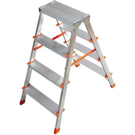 Sgabello Alluminio Filo Gradini 4+4 Facal (1/7)