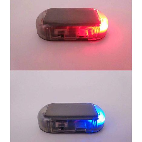 Phare de sécurité solaire anti-vol LED clignotant pour voiture (1/5)