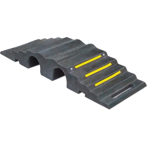 Sicherheits-Schlauchbrücke 2x4" Tunnel LKW/PKW Überfahrschutz (1/2)